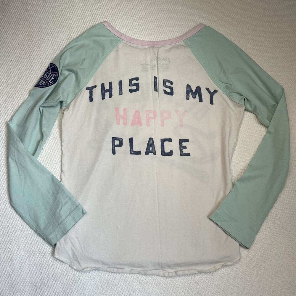 Peek Believe In Baseball Raglan - Picture 2 of 4